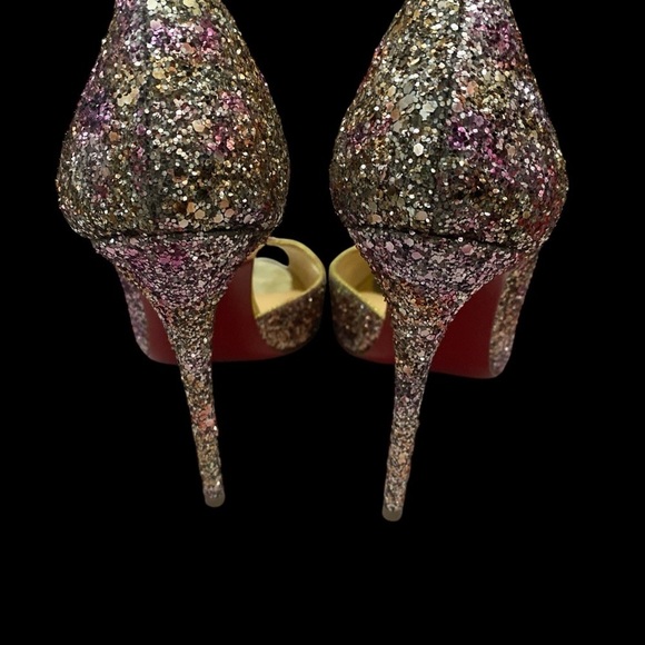 Christian Louboutin Peep Toe Heels - Picture 5 of 9